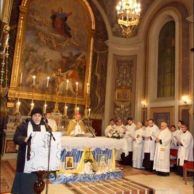 25 ianuarie 2010: Iaşi (catedrala "Adormirea Maicii Domnului"): Săptămâna de Rugăciune pentru Unitatea Creştinilor - ziua a opta - încheierea (foto: Iustian Ionuţ Petre)