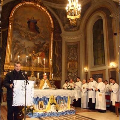 25 ianuarie 2010: Iaşi (catedrala "Adormirea Maicii Domnului"): Săptămâna de Rugăciune pentru Unitatea Creştinilor - ziua a opta - încheierea (foto: Iustian Ionuţ Petre)