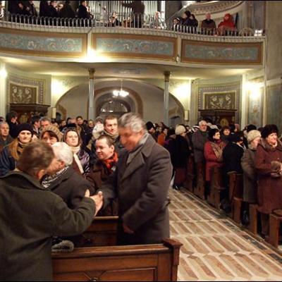 25 ianuarie 2010: Iaşi (catedrala "Adormirea Maicii Domnului"): Săptămâna de Rugăciune pentru Unitatea Creştinilor - ziua a opta - încheierea (foto: Iustian Ionuţ Petre)