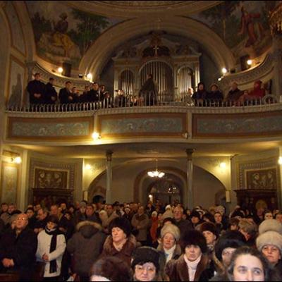 25 ianuarie 2010: Iaşi (catedrala "Adormirea Maicii Domnului"): Săptămâna de Rugăciune pentru Unitatea Creştinilor - ziua a opta - încheierea (foto: Iustian Ionuţ Petre)