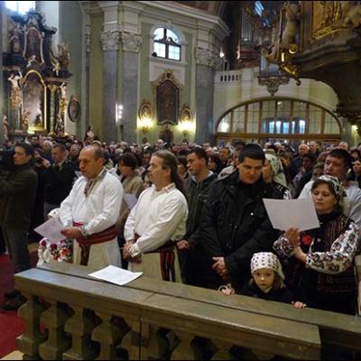 6-7 februarie 2010: Budapesta: Vizita PS Petru Gherghel la comunitatea românilor catolici
