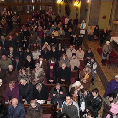 6-7 februarie 2010: Budapesta: Vizita PS Petru Gherghel la comunitatea românilor catolici