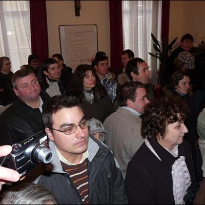 6-7 februarie 2010: Budapesta: Vizita PS Petru Gherghel la comunitatea românilor catolici