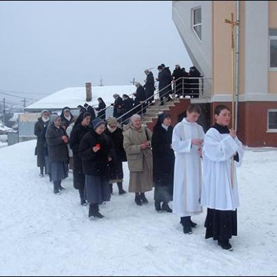 7 februarie 2010: Mărgineni: Întâlnirea persoanelor consacrate din zona Bacău