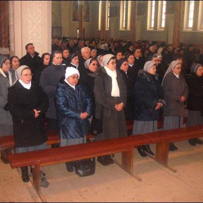 7 februarie 2010: Mărgineni: Întâlnirea persoanelor consacrate din zona Bacău