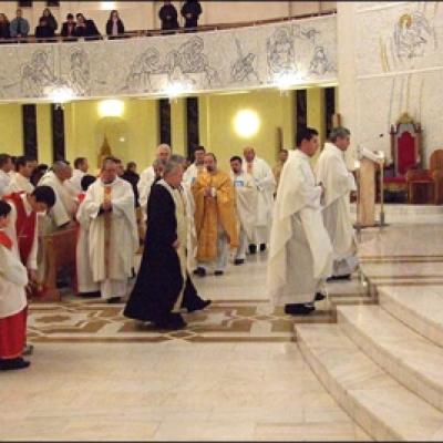 10 februarie 2010: Iaşi: Întâlnirea preoţilor catolici din România - Liturghia concelebrată (Foto: Ovidiu Bişog