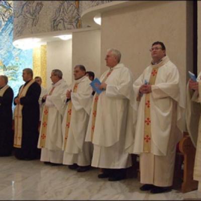10 februarie 2010: Iaşi: Întâlnirea preoţilor catolici din România - Liturghia concelebrată (Foto: Ovidiu Bişog