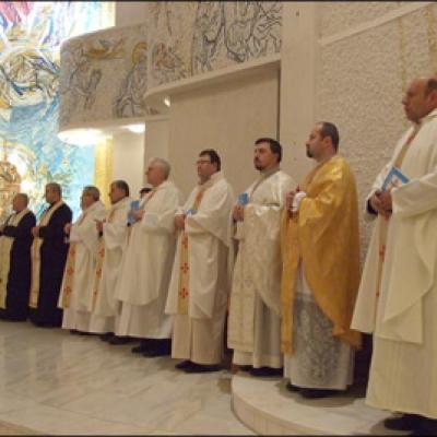 10 februarie 2010: Iaşi: Întâlnirea preoţilor catolici din România - Liturghia concelebrată (Foto: Ovidiu Bişog