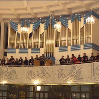 10 februarie 2010: Iaşi: Întâlnirea preoţilor catolici din România - Liturghia concelebrată (Foto: Ovidiu Bişog