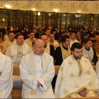10 februarie 2010: Iaşi: Întâlnirea preoţilor catolici din România - Liturghia concelebrată (Foto: Ovidiu Bişog