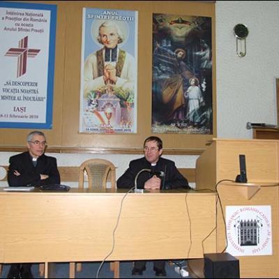 8-11 februarie 2010: Iaşi: Întâlnirea preoţilor catolici din România