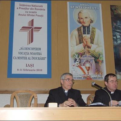 8-11 februarie 2010: Iaşi: Întâlnirea preoţilor catolici din România