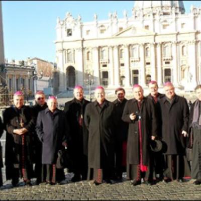 8-13 februarie 2010: Vatican: Vizita "ad limina apostolorum" a episcopilor catolici români