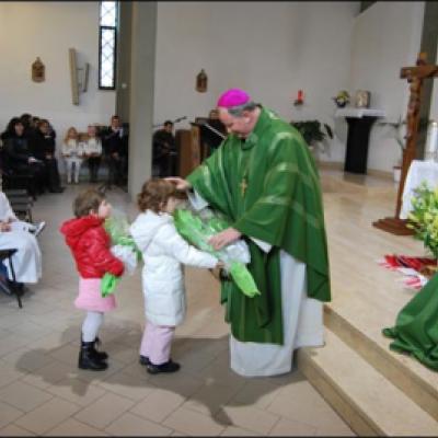 14 februarie 2010: Ladispoli: Vizita PS Aurel Percă la catolicii români