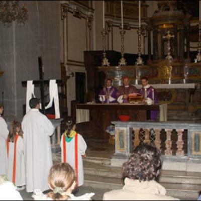 26 februarie 2010: Torino: Vizita PS Petru Gherghel la comunitatea catolicilor români