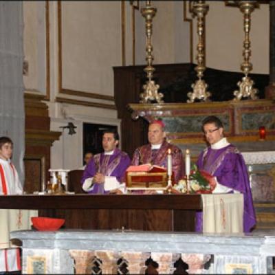 26 februarie 2010: Torino: Vizita PS Petru Gherghel la comunitatea catolicilor români