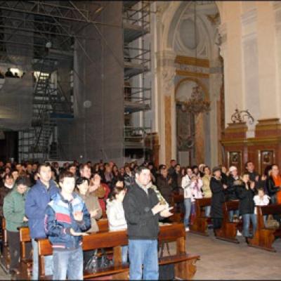 26 februarie 2010: Torino: Vizita PS Petru Gherghel la comunitatea catolicilor români