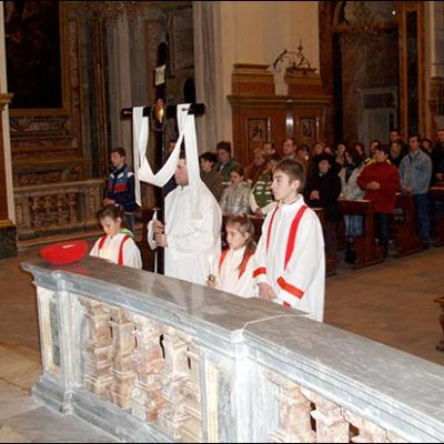 26 februarie 2010: Torino: Vizita PS Petru Gherghel la comunitatea catolicilor români