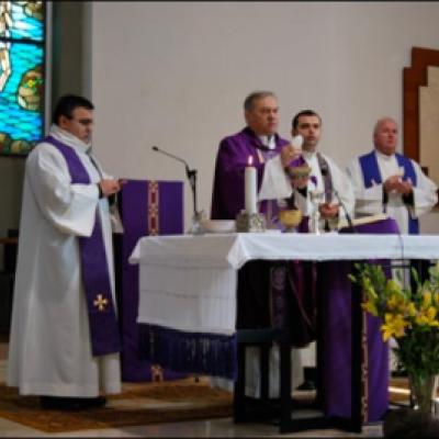 7 martie 2010: Ladispoli: Vizita PS Petru Gherghel la comunitatea catolicilor români
