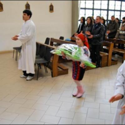 7 martie 2010: Ladispoli: Vizita PS Petru Gherghel la comunitatea catolicilor români