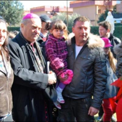7 martie 2010: Ladispoli: Vizita PS Petru Gherghel la comunitatea catolicilor români