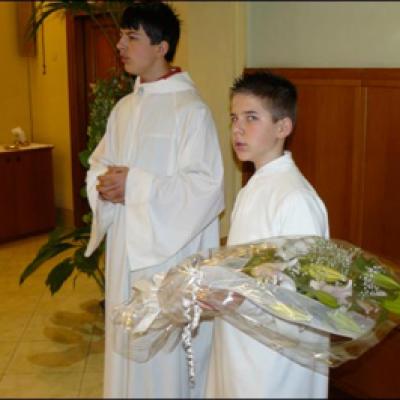 7 martie 2010: Roma: PS Petru Gherghel din nou în vizită la "fraţi"