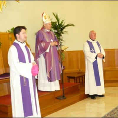 7 martie 2010: Roma: PS Petru Gherghel din nou în vizită la "fraţi"