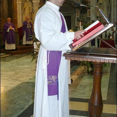 7 martie 2010: Roma: PS Petru Gherghel din nou în vizită la "fraţi"