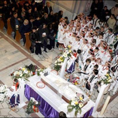 22 martie 2010: Suceava: Liturghie pentru pr. Ştefan Babiaş
