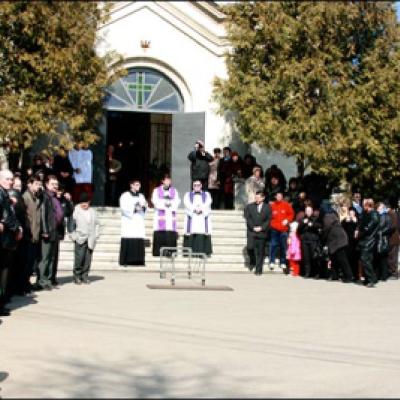 23 martie 2010: Siret: Liturghie pentru pr. Ştefan Babiaş