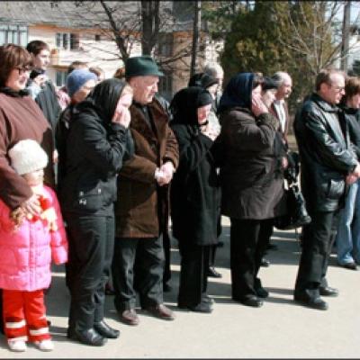 23 martie 2010: Siret: Liturghie pentru pr. Ştefan Babiaş