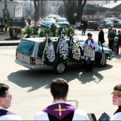 23 martie 2010: Siret: Liturghie pentru pr. Ştefan Babiaş