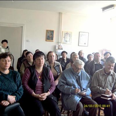 23-25 martie 2010: Oneşti: Curs de formare pentru membrii Ordinului Franciscan Secular
