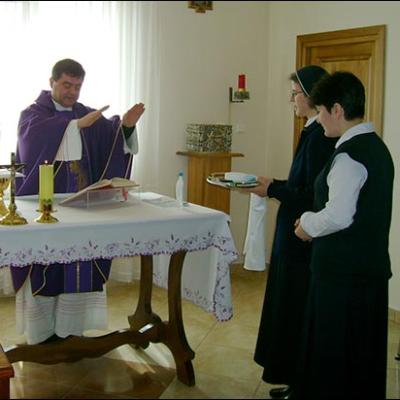 27 martie 2010: Baraţi: Intrare în noviciat