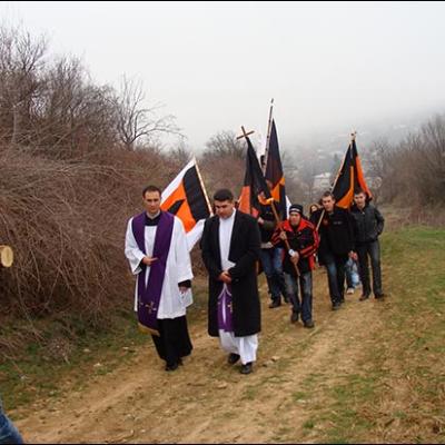 27 martie 2010: Valea Mare: Calea crucii organizată de Kolping