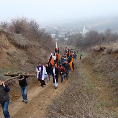 27 martie 2010: Valea Mare: Calea crucii organizată de Kolping
