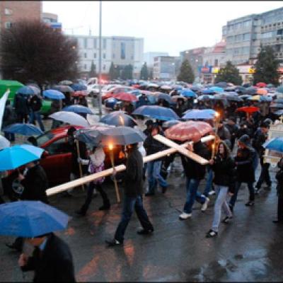 28 martie 2010: Bacău: Ziua Mondială a Tineretului (foto: Ioan Bîşca - Ziarul "Deşteptarea")