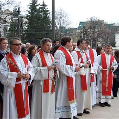 28 martie 2010: Iaşi: Duminica Floriilor - Ziua Mondială a Tineretului (foto: Mihail Cojan)