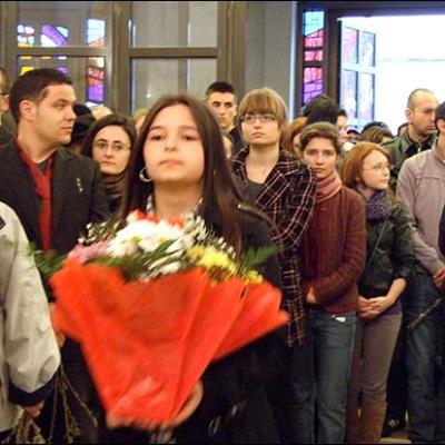 28 martie 2010: Iaşi: Duminica Floriilor - Ziua Mondială a Tineretului (foto: Mihail Cojan)