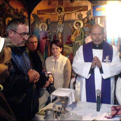 31 martie 2010: Tomeşti: Calea Crucii pe Dealul Ceriului