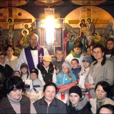 31 martie 2010: Tomeşti: Calea Crucii pe Dealul Ceriului