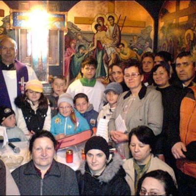 31 martie 2010: Tomeşti: Calea Crucii pe Dealul Ceriului