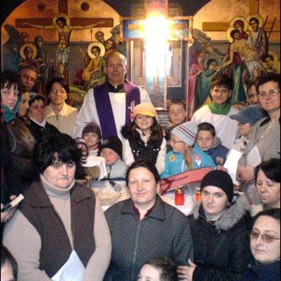 31 martie 2010: Tomeşti: Calea Crucii pe Dealul Ceriului