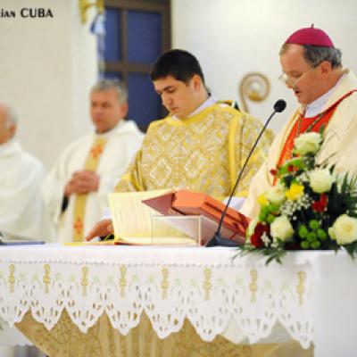 1 aprilie 2010: Iaşi: Liturghia de seară din Joia Mare, cu ritul spălării picioarelor (Foto: FOCUS)