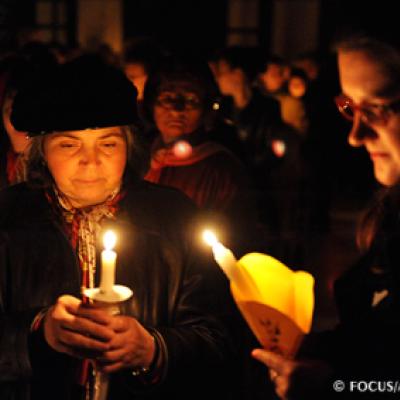 3 aprilie 2010: Iaşi: Liturghia de Înviere (Foto: FOCUS)