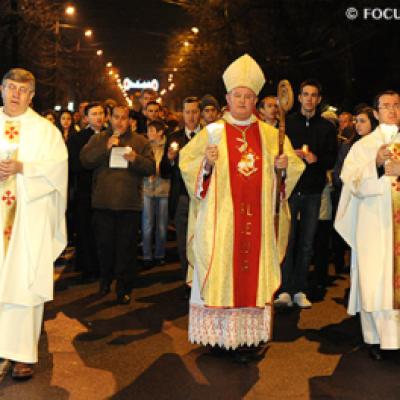 3 aprilie 2010: Iaşi: Liturghia de Înviere (Foto: FOCUS)
