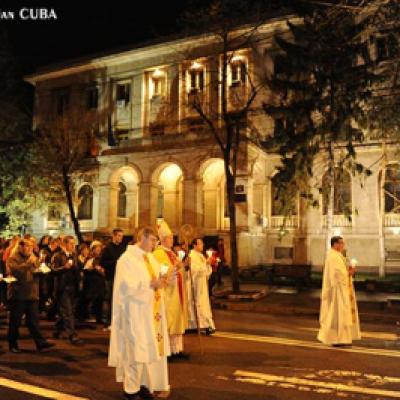 3 aprilie 2010: Iaşi: Liturghia de Înviere (Foto: FOCUS)