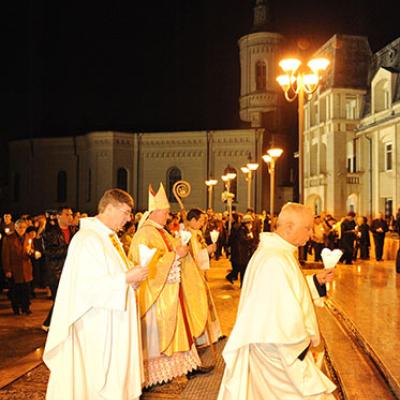 3 aprilie 2010: Iaşi: Liturghia de Înviere (Foto: FOCUS)