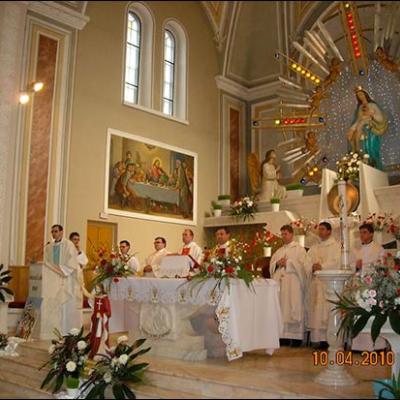 10 aprilie 2010: Mărgineni: Ziua zonală a tinerilor din AC Bacău
