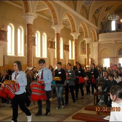 10 aprilie 2010: Mărgineni: Ziua zonală a tinerilor din AC Bacău
